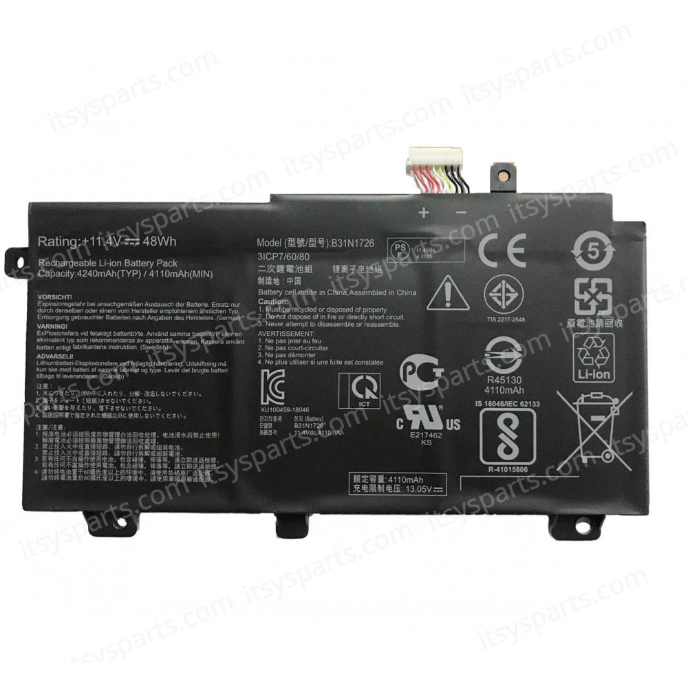 B31N1726 Batteria per ASUS TUF A15 FA506 FA506IV FX504 FX504GM