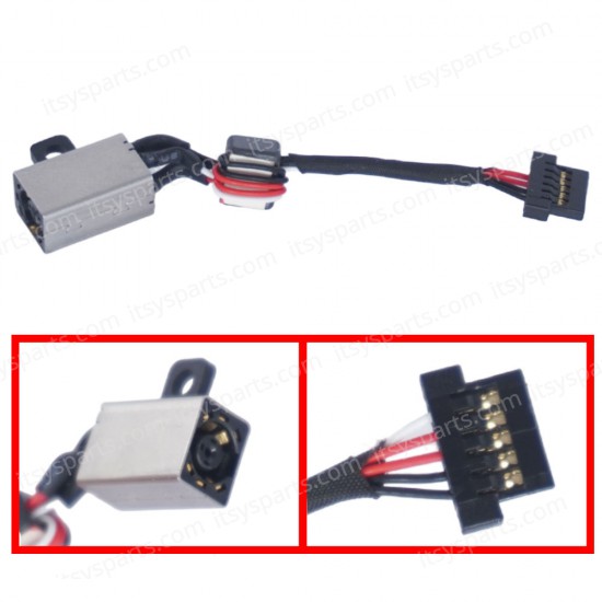 DC power jack laptop portable DELL 13-7350 DC30100ST00
