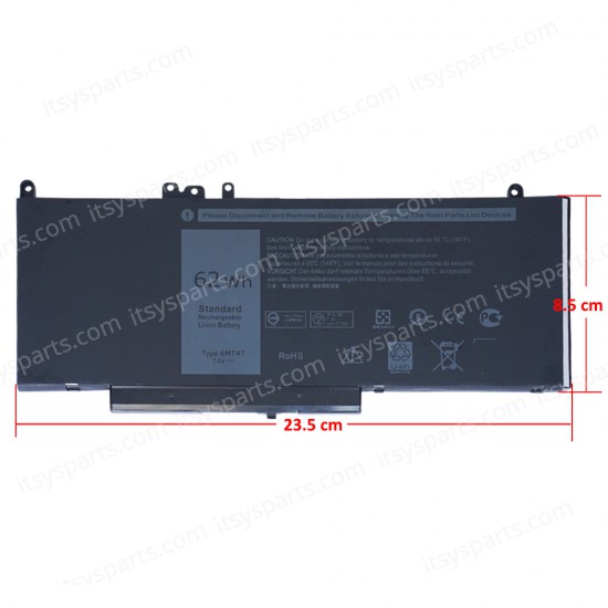 ZAHARA Battery Cable Connector for Dell Latitude E5570 Precision 3510 ZAHARA Battery Cable Connector for Dell Latitude E5570 Precision 3510