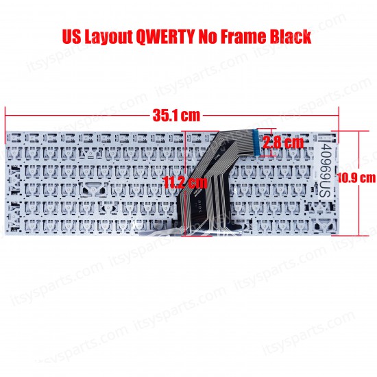 Keyobard R12 Πληκτρολόγιο - Laptop Keyboard για Chuwi HeroBook Plus 15.6'' CWI530 ...