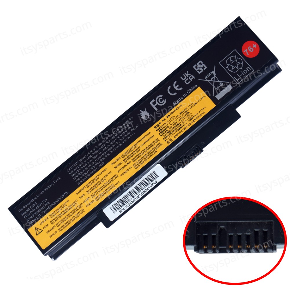 01AV489 01AV419 01AV420 01AV421 SB10K97576 batteria per Lenovo ThinkPad