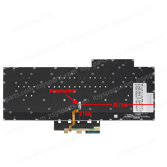 ROG ーブブ Πληκτρολόγιο Ελληνικό - Greek Laptop Keyboard για Asus ROG