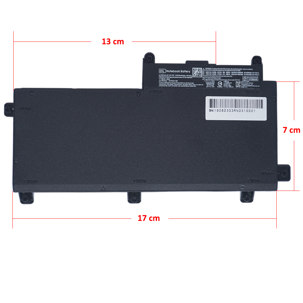 GHU New Battery for Hp HSTNN-Ki04 Lb6S Hstnn-Lb6T 800.049-001 Pavilion